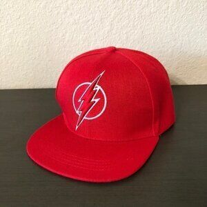 The Flash Baseball Cap Red Snapback Hat Adjustable DC Comics Superhero Trendy